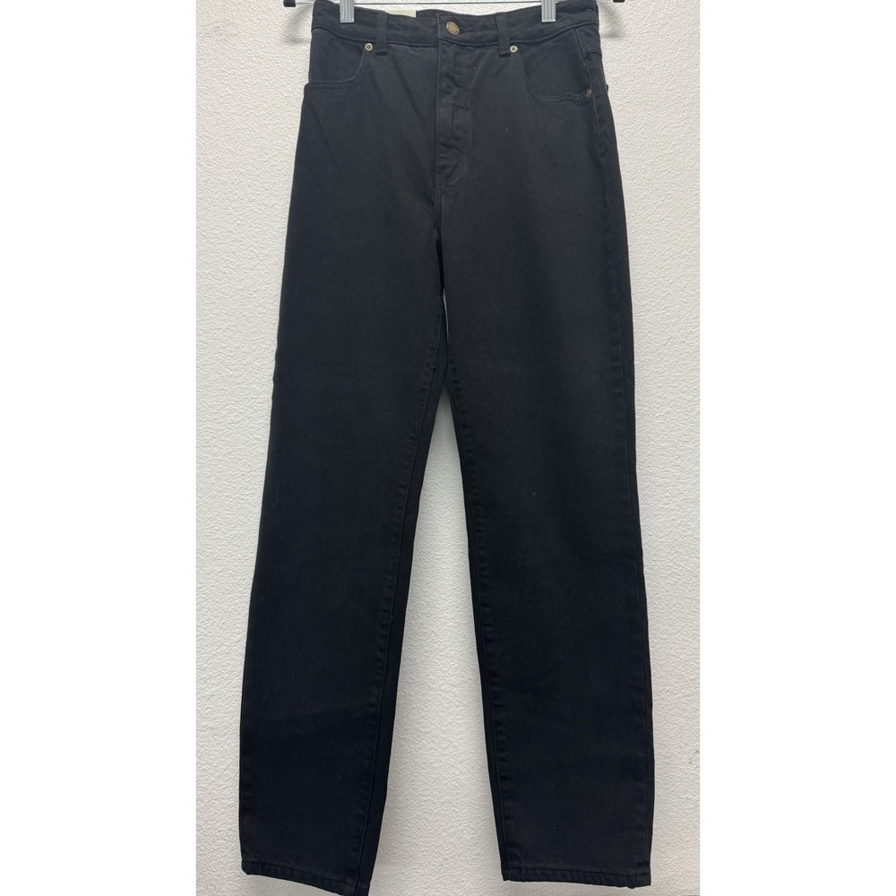 Rolla's Dusters Jeans Original High‎ Rise Straight Black Relaxed  27 Aussie 9
